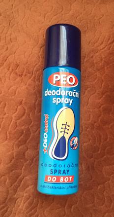 Peo deodorační sprej do bot 150 ml, <17