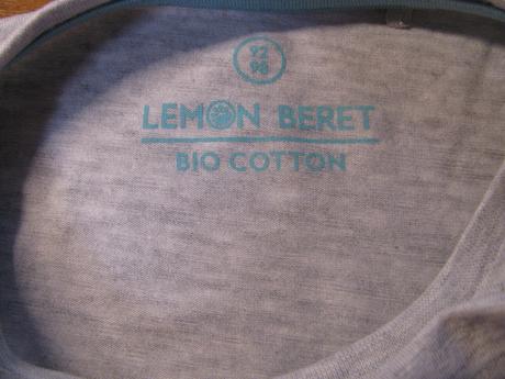 Šedé bavlněné šatičky lemon beret, 98