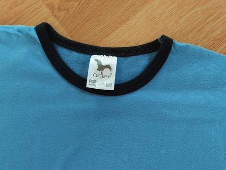 Tričko triko zn. adler - modré, vel. 134, 134