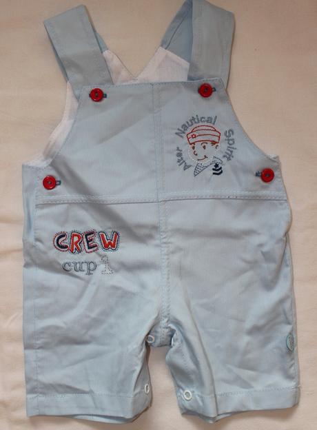 Ao93. plátěné laclové kraťasy s námořníkem, 62