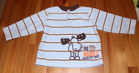 Flísová tenká mikina, 80