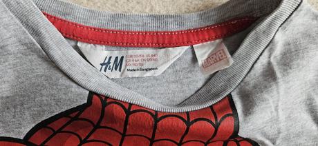2x chlapecké tričko spiderman, vel.110/116/122, 116