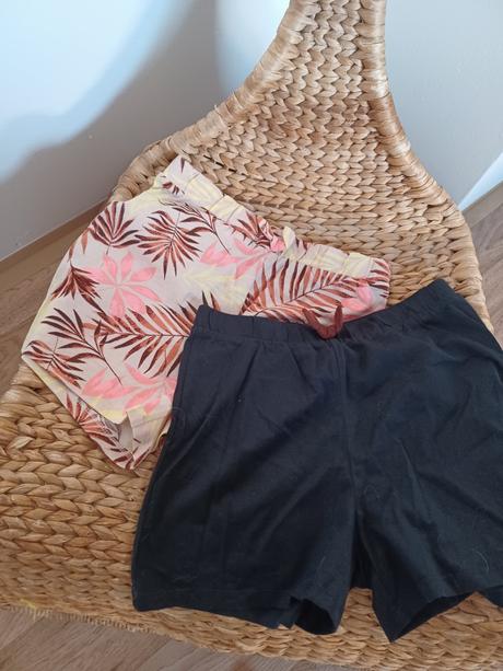 2krát kraťasy šortky h&m 134/140, h&m,134