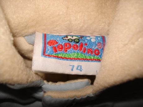 Zimní kombinézka topolino, vel. 74, topolino,74
