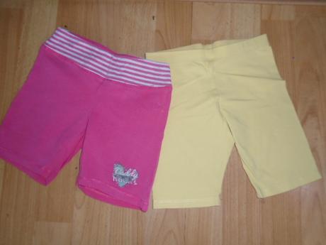 Kraťasy vel 3/4 roky žluté, wolf,104