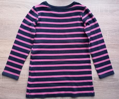 Bavlněné pruhované tričko - tunika vel 116, next,116