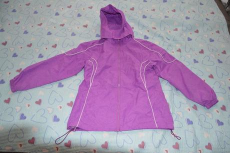 152 158 164 dívčí větrovka šusťáková bunda, 152