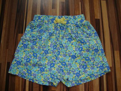 Kraťasy kytičkované bavlněné, george,80