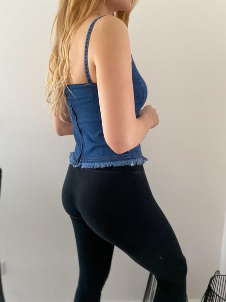 Džínové tílko, vel. s, s