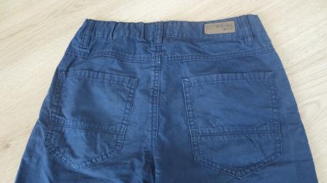 Plátěné kraťasy modré c&a, c&a,140