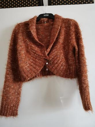 Dámský svetr bolerko crop top vel. l, marks & spencer,l