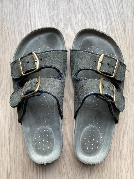 Biopantofle kožené, 34