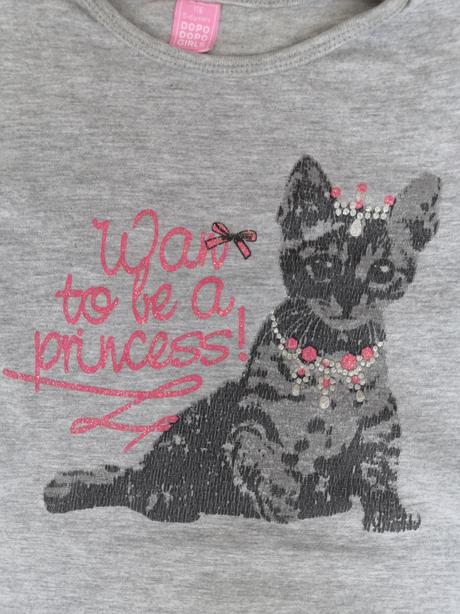 Triko & tričko s kočkou dopodopo vel. 116, dopodopo,116