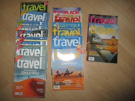 Časopisy travel digest o cestování,