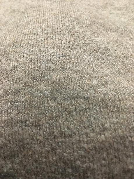 Vel. 36 hnědá pletená mikina s kapucí, 36