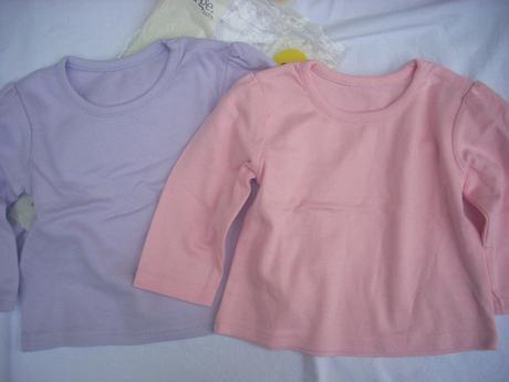 2 x tričko s dlouhým rukávem, george,68