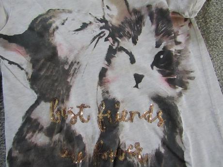 2x šaty zn.h & m vel.134/140,1x s elsou,1x s kočič, h&m,134