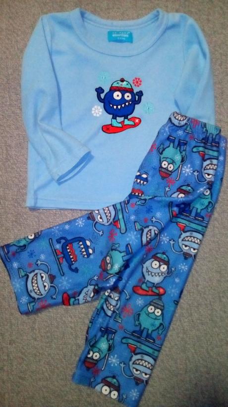 Fleecové pyžamo, primark,104