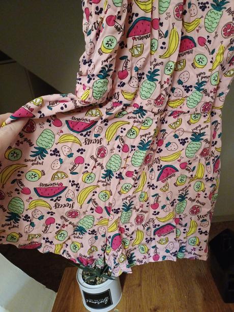 Letní overal s ovocem 158/164, kik,164