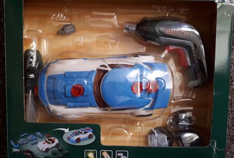 Klein bosh montovací auto s aku šroubovákem atd.,