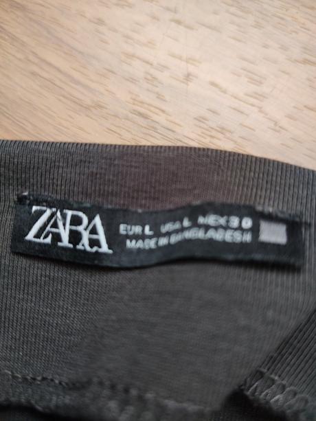 Zara midi bavlněné šaty vel. l, zara,l