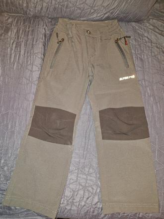 Lehké šedé kalhoty zn. alpinepro vel. 104, alpine pro,104