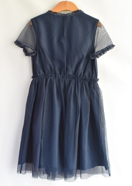 Šaty vel. 7 - 8 let, george,128