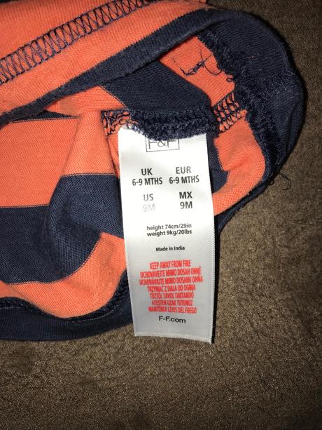 Kojenecké triko, f&f,74