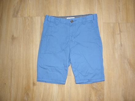 Chlapecké plátěné chino kraťasy zn. h&m vel.134, h&m,134
