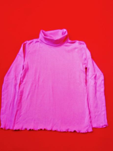 Bavlněné tričko s dlouhým rukávem 6-8 let, rolák, lupilu,122