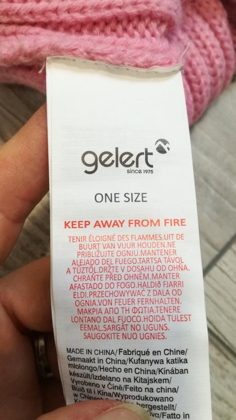 Dívčí čepice, gelert