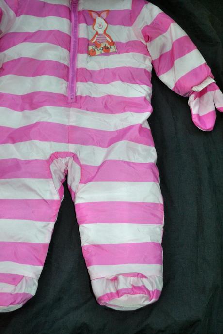 Kvalitní  zimní kombinéza,74-80,s fleece, disney,74 / 80