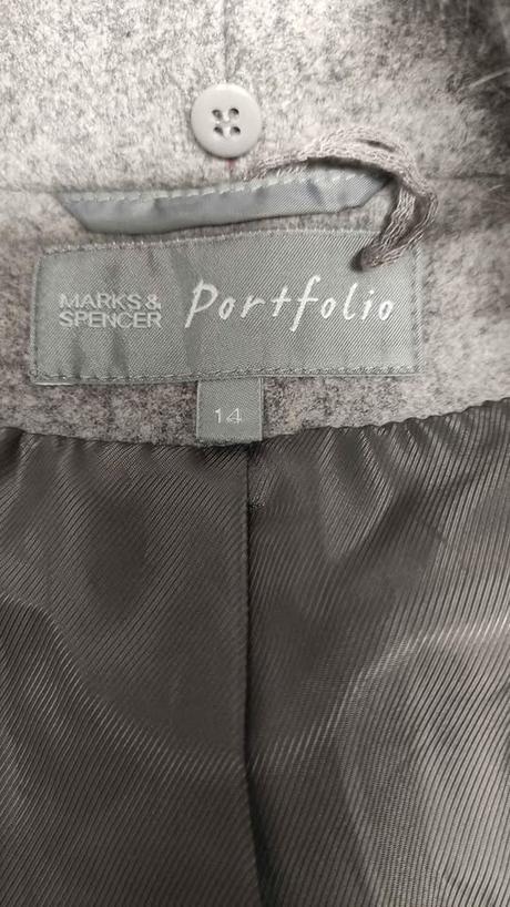 Kabát dámský kratký uk14/l, marks & spencer,l