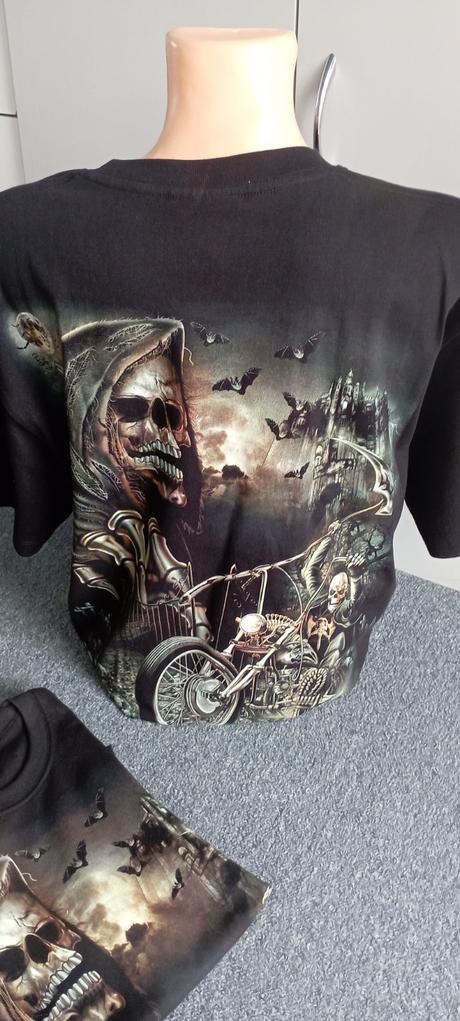 Tričko zn."rock chang" svítí ve tmě vel."s+l", 