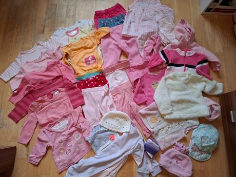 Velký balík oblečení vel 56 - 74, 50–62