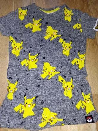 Šedé tričko s pokémony 116 next, next,116