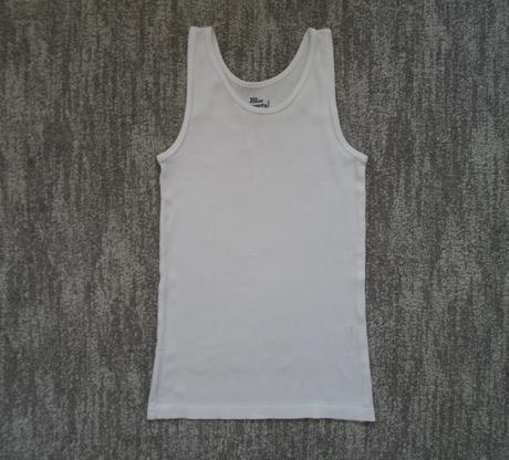 Bílé tričko tílko nátělník, pepperts,128