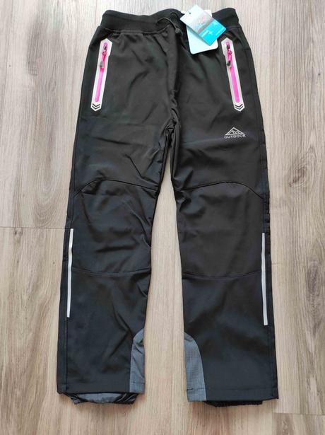 Softshellové jarní kalhoty 140,146,152,158,164,170, kugo,140 - 170