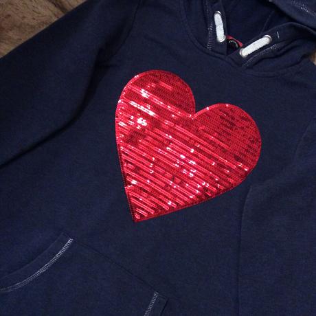Mikina s flitrovým srdíčkem, george,146