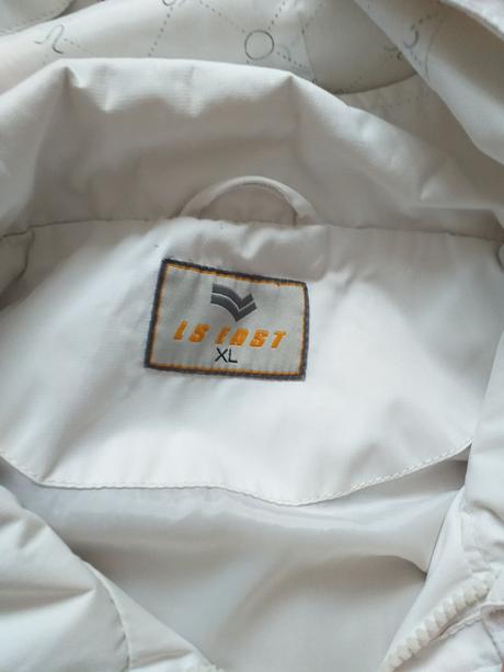 Bílá větrovka/lehká bunda s flískou vel. xl/xxl, xl