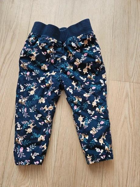 Podšité kalhoty, vel. 80, dopodopo,80