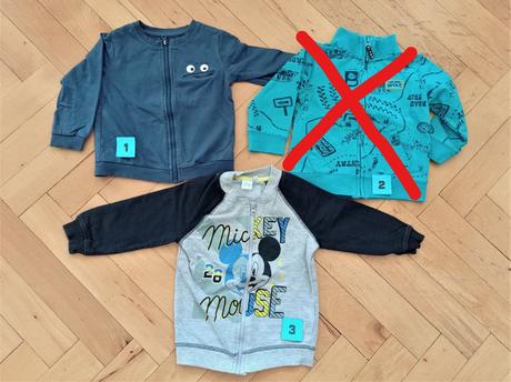 Mikina 86 mickey, wolf,86