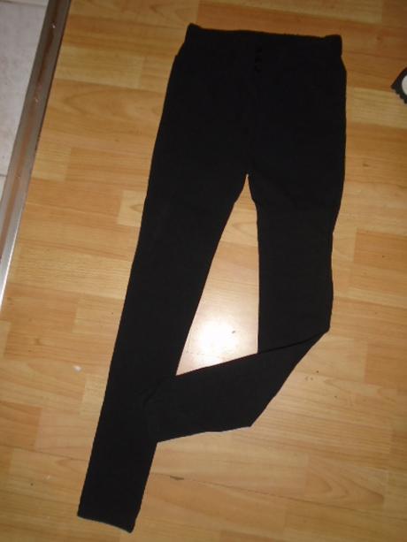 Elastické kalhoty jegginy vel 170 pro hubené, 170 / s