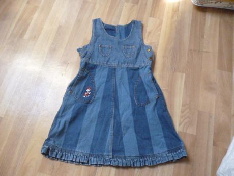 Riflové šaty kiko vel.5-6, 116