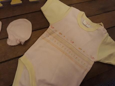 Růžový mix oblečení na miminko,body,bryndák..., 50–62