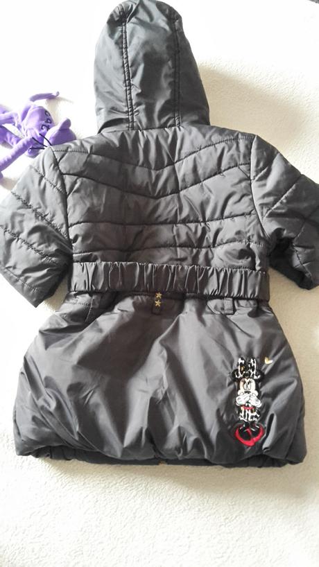 Šedofialový kabátek disney caa, c&a,110