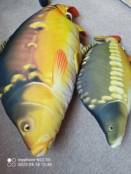 Polštář kapr lysec zn."gaby" vel."62cm+90cm",