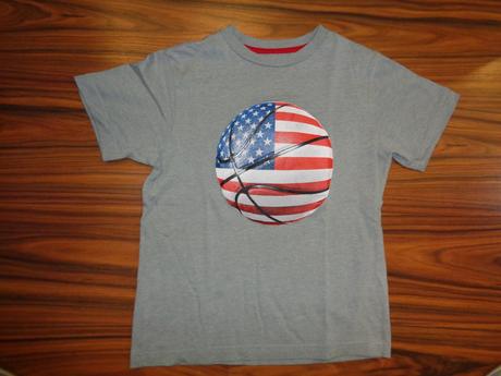 Super šedé tričko pro basketbalisty, old navy,152