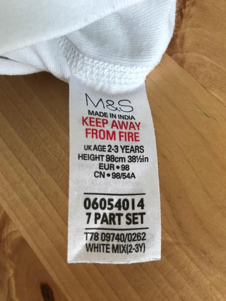 Bavlněné body marks & spencer, marks & spencer,98