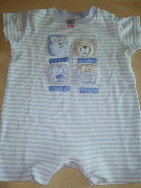 Body autobus, polodupačky vel. 3-6 měs., next,68